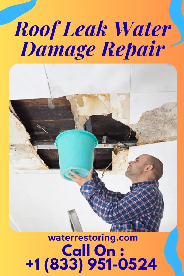 Roof Leak Water Damage Repair in Tennant, CA